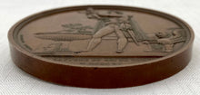 Early 19th Century Bronze Medal of Napoleon and The Baptism of The King of Rome.