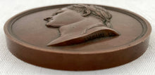 Early 19th Century Bronze Medal of Napoleon and The Baptism of The King of Rome.