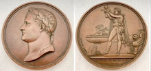 Early 19th Century Bronze Medal of Napoleon and The Baptism of The King of Rome.