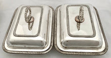 Georgian, George III, Pair of Old Sheffield Plate Entree Dishes, circa 1810.