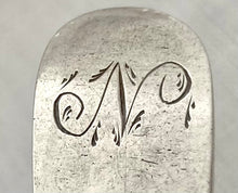 Georgian, George III, Six Silver Teaspoons. Newcastle, Thomas Watson. 2.4 troy ounces.
