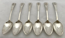 The Royal Miners Regiment, Six George III Silver Regimental Spoons. London 1811 Joseph Ash. 7.7 troy ounces.