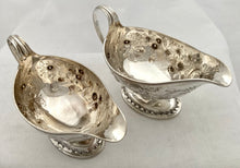 Georgian, George III, Pair of Silver Sauce Boats. London 1800 Godbehere, Wigan & Boult. 12 troy ounces.
