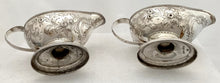 Georgian, George III, Pair of Silver Sauce Boats. London 1800 Godbehere, Wigan & Boult. 12 troy ounces.