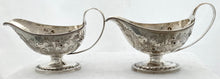 Georgian, George III, Pair of Silver Sauce Boats. London 1800 Godbehere, Wigan & Boult. 12 troy ounces.