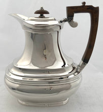 George VI Silver Hot Water Jug. Sheffield 1937 Roberts & Belk. 20 troy ounces.
