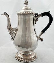 Georgian, George IV, Old Sheffield Plate Coffee Pot, circa 1820.