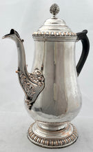 Georgian, George IV, Old Sheffield Plate Coffee Pot, circa 1820.