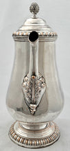 Georgian, George IV, Old Sheffield Plate Coffee Pot, circa 1820.
