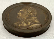 Battles of The British Army in Portugal, Spain & France Duke of Wellington Pictorial Box Medal.
