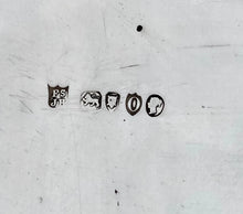 Victorian Silver Dish. London 1889, Sibray, Hall & Co. 7.8 troy ounces.