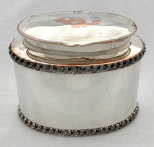 Early Victorian Old Sheffield Plate Tea Caddy.