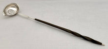 Georgian, George III, Silver Toddy Ladle Inset With A 1787 Shilling.