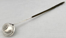Georgian, George III, Silver Toddy Ladle Inset With A 1787 Shilling.