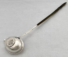 Georgian, George III, Silver Toddy Ladle Inset With A 1787 Shilling.