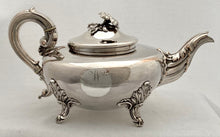 Late Georgian Old Sheffield Plate Tea Set. Blagden Hodgson & Co. Sheffield, circa 1825 - 1835.