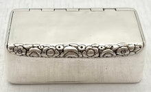 Georgian, George III, Silver Snuff Box. London 1817 George Pearson. 3.4 troy ounces.