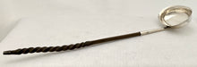 Georgian, George III, Silver Toddy Ladle. London 1805.