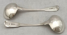 Georgian, George III, Pair of Silver Sauce Ladles. London 1813 Richard Turner. 3.4 troy ounces.