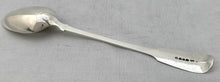 Georgian, George IV, Silver Basting Spoon. London 1828 William Chawner II. 4.5 troy ounces.