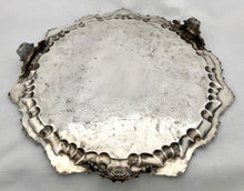 Georgian, George IV, Large Old Sheffield Plate Salver, circa 1820.