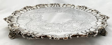 Georgian, George IV, Large Old Sheffield Plate Salver, circa 1820.