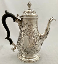 Georgian, George III, Silver Coffee Pot, London 1783 Hester Bateman. 26 troy ounces.