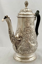 Georgian, George III, Silver Coffee Pot, London 1783 Hester Bateman. 26 troy ounces.