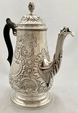 Georgian, George III, Silver Coffee Pot, London 1783 Hester Bateman. 26 troy ounces.