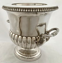 An Edwardian Silver Plated Wine Cooler Presented to Lionel Nathan de Rothschild.