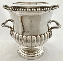 An Edwardian Silver Plated Wine Cooler Presented to Lionel Nathan de Rothschild.