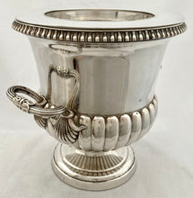 An Edwardian Silver Plated Wine Cooler Presented to Lionel Nathan de Rothschild.