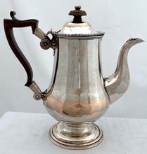 Georgian, George IV, Old Sheffield Plate Coffee Pot, circa 1820.
