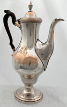 Georgian, George III, Old Sheffield Plate Coffee Pot, circa 1780 - 1800.
