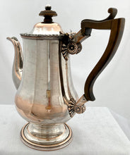 Georgian, George IV, Old Sheffield Plate Coffee Pot, circa 1820.