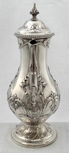 Georgian, George III, Silver Coffee Pot. London 1774 Charles Wright. 31.8 troy ounces.
