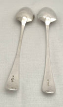 Georgian, George III, Pair of Silver Basting Spoons. London 1800 Stephen Adams II. 5.4 troy ounces.