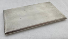 Elizabeth II Silver Cigarette Case. London 1952 Asprey & Co Ltd. 6.9 troy ounces.