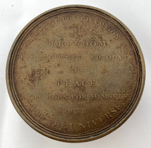 19th Century Charles James Fox Medal Snuff Box.