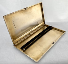 Elizabeth II Silver Cigarette Case. London 1952 Asprey & Co Ltd. 6.9 troy ounces.