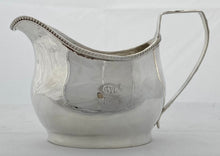 Georgian, George III, Silver Cream Jug. London 1817 William Bateman. 2.6 troy ounces.