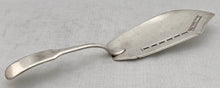 Georgian, George III, Old Sheffield Plate Fish Slice. Alexander Goodman & Co.