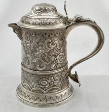 Georgian, George III, Silver Mask Head Tankard Jug. London 1772 Thomas Wallis I. 26.5 troy ounces.