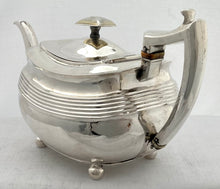 Georgian, George III, Silver Teapot. London 1807 Alice & George Burrows II. 21 troy ounces.