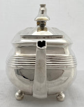 Georgian, George III, Silver Teapot. London 1807 Alice & George Burrows II. 21 troy ounces.