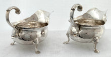 Georgian, George II, Pair of Silver Sauce Boats. London 1745 David Hennell I. 12 troy ounces
