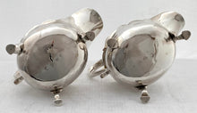 Georgian, George II, Pair of Silver Sauce Boats. London 1745 David Hennell I. 12 troy ounces