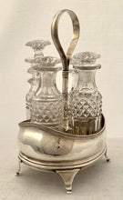 Georgian, George III, Silver Cruet Stand. London 1819 William Bennett.