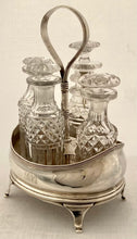 Georgian, George III, Silver Cruet Stand. London 1819 William Bennett.