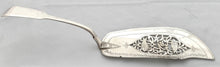 Georgian, George IV, Silver Fish Slice. London 1828 James Payne. 4.2 troy ounces.